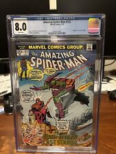 1973 Amazing Spider-Man #122 - Death of Green Goblin  - Marvel - CGC 8.0 WP picture