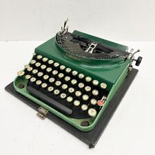 Super Rare 1920s Remington Portable Manual Typewriter in Green picture