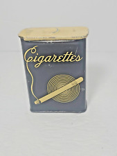 Vintage 1930’s-40’s Art Deco Cigarettes Tin Continental Can Co. picture