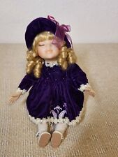 Vintage DANDEE Porcelain Musical Doll Music Box Spinning (Dancing) picture