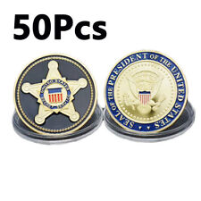 50Pcs United States Secret Service Challenge Coin USSS Seal Of The US President picture