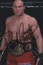 Randy Couture Signed 4x6 Photo UFC COA picture