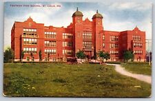 Yeatman High School St Louis MO C1910's Postcard S22 picture