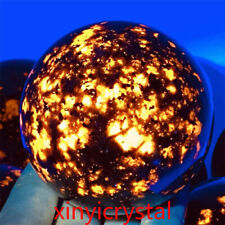60mm+ Natural Yooperlite Ball Quartz Crystal Sphere Energy Mineral Reiki Gift 1x picture