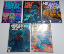 Heavy Metal Magazine Lot of 5 Issues #318, #319, #320, July 1979, & August 1979 picture