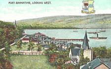 VIntage Postcard-Port Bannatyne, looking west, Isle of Bute, Scotland picture