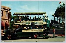 Postcard Disneyland Doubledecker Omnibus Anaheim California picture