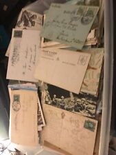 Antique Postcard Lot of 40. Undivided Back To Linen. Used/ unused. 1900-1955 picture