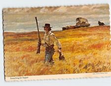 Postcard Something For Supper By Harvey Thomas Dunn Dakota Territory USA picture
