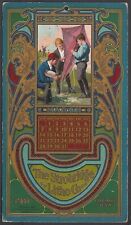 CINCINNATI, OH ~ STROBRIDGE CALENDAR ADVERTISING CARD ~ MARCH 1909 picture