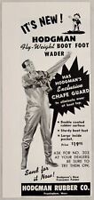 1955 Print Ad Hodgman Rubber Fly Weight Boot Fishing Waders Framingham,MA picture