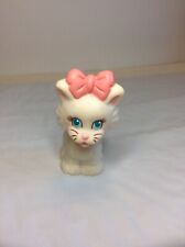 Quints Kitten 1991 Tyco Pink & White PVC Cat Figure picture