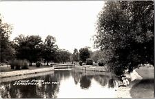 RPPC Leota Park, Evansville WI c1964 Vintage Postcard D23 picture