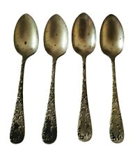 Antique 4 Silverplate Demitasse Spoons Crown Silver Co.  picture