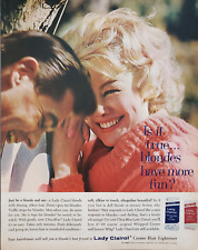 1962 Lady Clairol Cream Hair Lightener Just Be A Blonde And See Vtg Print Ad picture