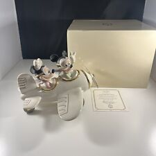 Lenox Disney Flying High With Mickey 24K Gold Accented Figurine W/ COA & Box picture