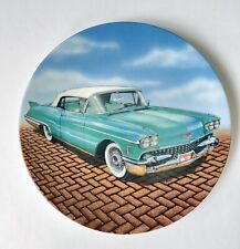 Collectors Plate 58 Cadillac Biarritz by Philip Palma Milestone Car Society 1989 picture