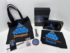 Disneyland Star Tours 1986 Press Kit w/T-Shirt, Tote Bag, Tape, Watch, Extras picture