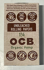 Full Box OCB Organic Single Wide Rolling Papers 24 Booklet (50 Paper Each) picture