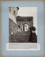 France, Chamousset, Perron du Château vintage print print print print period 31 picture