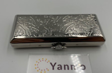 Vivienne Westwood Metal Slim ORB Cigarette Case 110mm Long Silver Near Mint picture