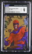 2007 Magneto 54 Marvel Masterpieces (Upper Deck) Fleer Foil, CGC Graded 9 Mint picture