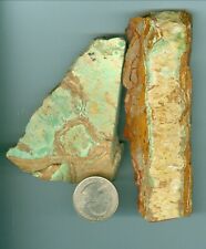 Natural Australian Variscite slabs 141 grams of Natural Green Australian rough picture