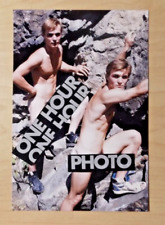VTg Cir 1980s Male Nude Rock Climbers Mature Photo Art Gay Interest 6x4 picture