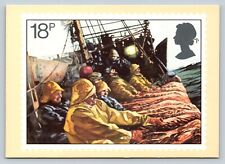 c1981 Postcard Reproduced From England Stamp Design 18p 6x4