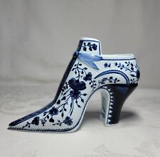 Authentic Delft Williamsburg Restoration Ceramic Shoe Foreign Advisory 4.5