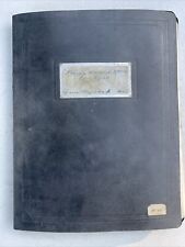 Pharmacy Economics Notebook Apothecary Studies Temple University Ephemera 1952 picture