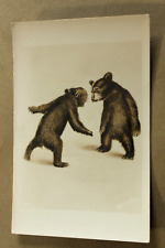 Dancing Bears  Real Photo Postcard picture