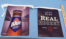 Labatt Blue Beer Hockey Hanging Bar Banner Sign Repeating Design picture