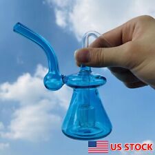 1Pc 5.1 inch Glass Bong Bottle Hookah Smoking Pipe Water Pipe Bubbler + Bowl picture