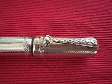 Ideal Pen Fountain Pen Jewel Man Plated Gold 18K Retractable Antique Marking picture