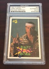 Jimmy Snuka 1990 Topps Classic WWF #69 PSA/DNA Certified Autograph Auto RIP picture