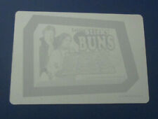 2018 LOST WACKY'S SERIES 4 LEIA'S BUNS CYAN PRINTING PLATE 1/1  STAR WARS  picture