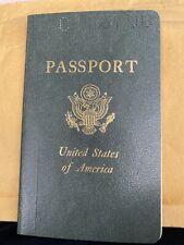 Vintage 1972 United States Of America Cancelled Passport Mary Flanagan C185790 picture