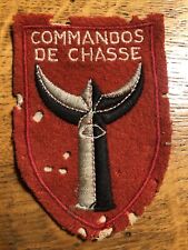 Rare French Algeria Commandos De Chasse Airborne Military Patch picture