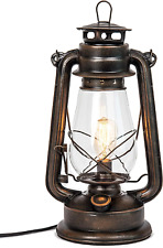 Dimmable Electric Lantern Table Lamp with Line Cord Dimmer the Perfect Farmhouse picture