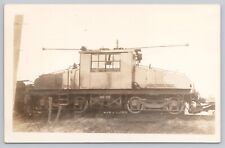 Southern New York Railroad Freight Locomotive 50, VTG RPPC Real Photo Postcard picture