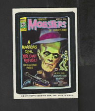 WACKY PACKAGES 1975 SERIES 15 FAMOUS MOBSTERS NMMT TOUGH picture