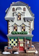 Dept 56 Dickens' Village RUSSELL STREET BOOKS 6005590, SIGNED, NEW picture