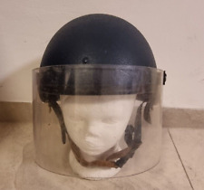 Rabintex Israeli Police OBSOLETE Riot Helmet YASAM With Visor  picture