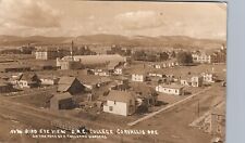 BIRDS EYE AGRICULTURAL COLLEGE corvallis or real photo postcard rppc oregon picture