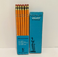 Vintage Venus Velvet Medium Soft No 2 Pencils 3557 12-Pencil Per Box picture