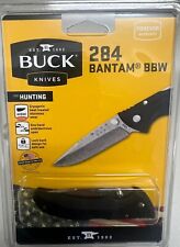 New Buck 284 Bantam BBW Black Folding Blade 420HC Knife 284BKS-C picture