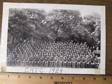 cmtc 1929 oversized photo b&w (some damage) picture