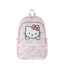 Sanrio Kawaii Hello Kitty School Backpack Big Size NEW picture