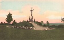 Postcard NY Auriesville Crucifixion Group Martyrs Shrine Vintage Old PC e4444 picture